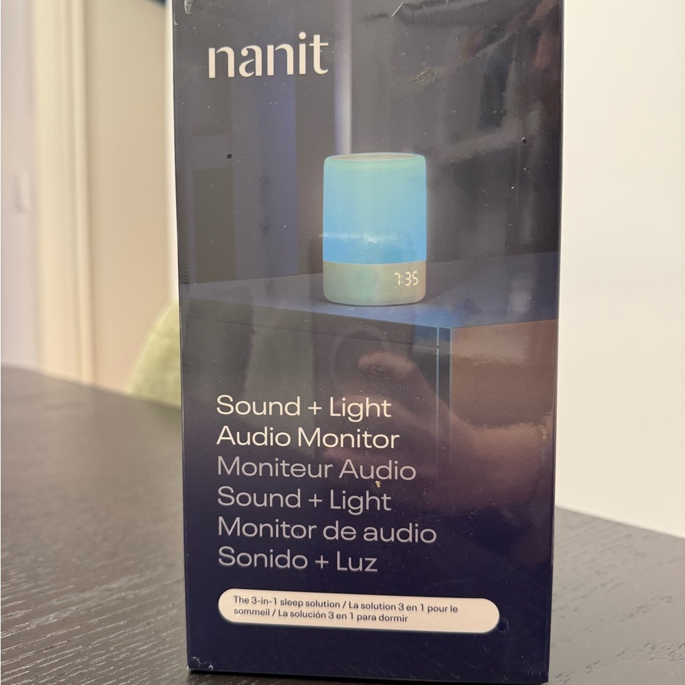 Nanit Blue Sound and Light Audio Monitor